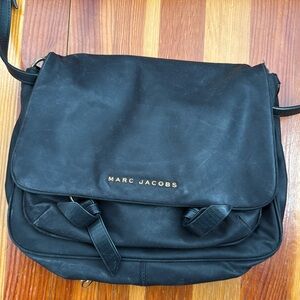 Marc Jacobs black nylon crossbody handbag